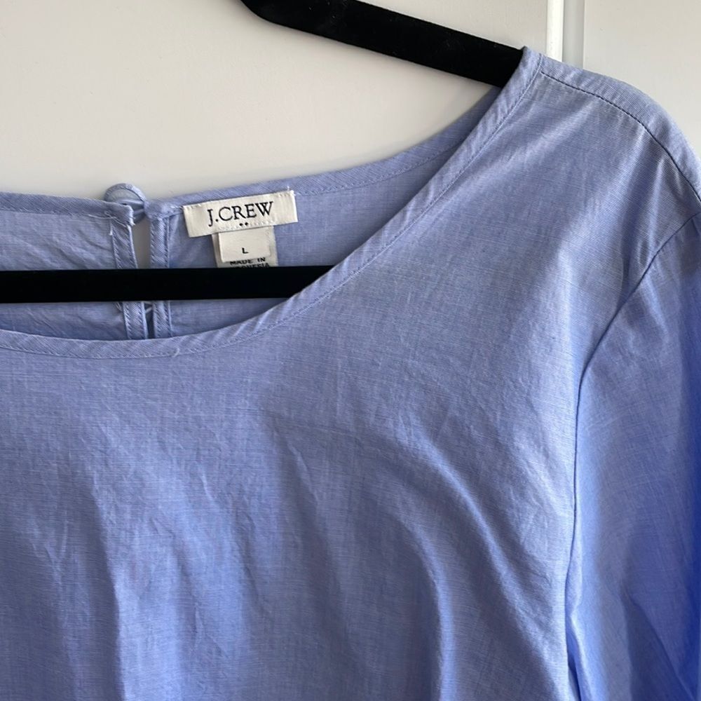 NWOT Linen J. Crew Top